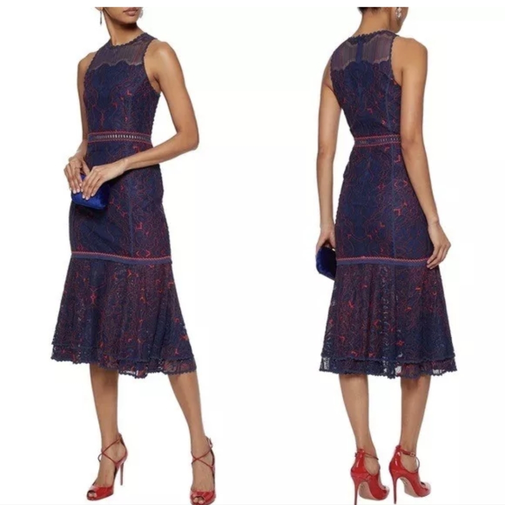 Jonathan Simkhai Lace Midi Dress